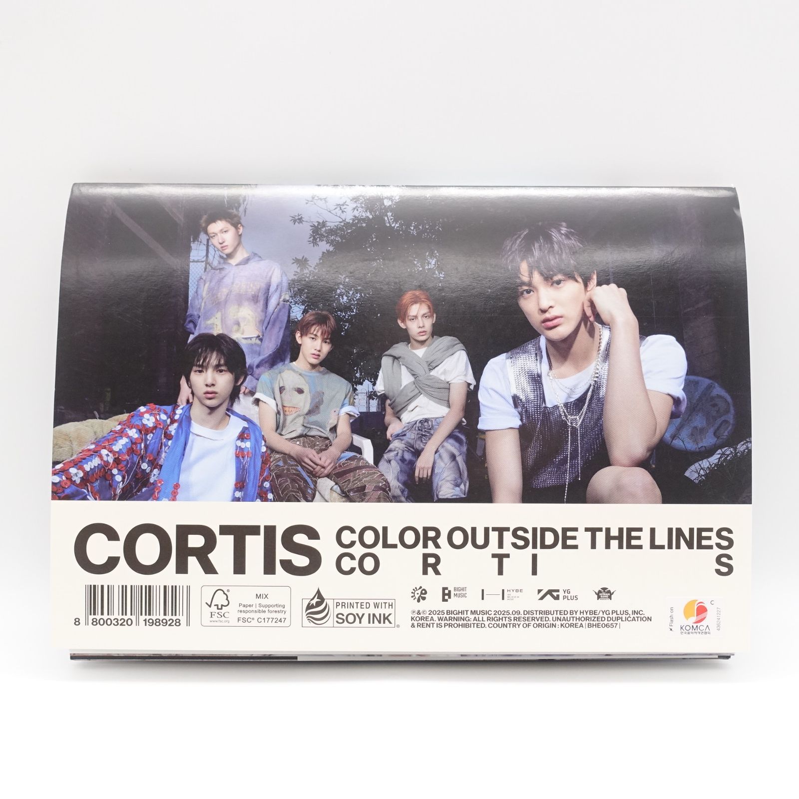 COLOR OUTSIDE THE LINES CORTIS ジュフン トレカ CORTIS ジュフン COLOR OUTSIDE THE LINES Scene 3 ver. 封入 トレカ