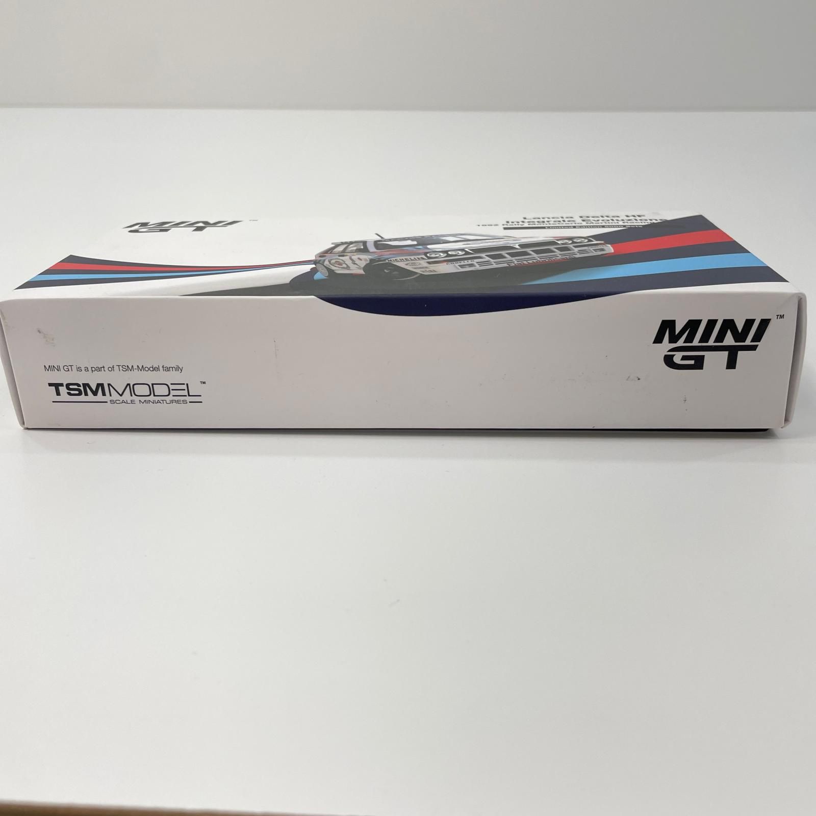 【尾張小牧店】 中古 MINI GT MGTS0002 ランチア デルタ HF インテグラーレ エボルツィオーネモンテカルロラリー 1992 マルティニレーシング(左ハンドル)4台セット 【MGTS0002】 【728】 尾張小牧店】 中古 MINI GT MGTS0002 ランチア デルタ HF