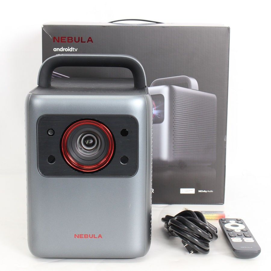 【美品】Anker Nebula Cosmos Laser 4K D23505F2 ブラック 4Kレーザープロジェクタ アンカー 本体