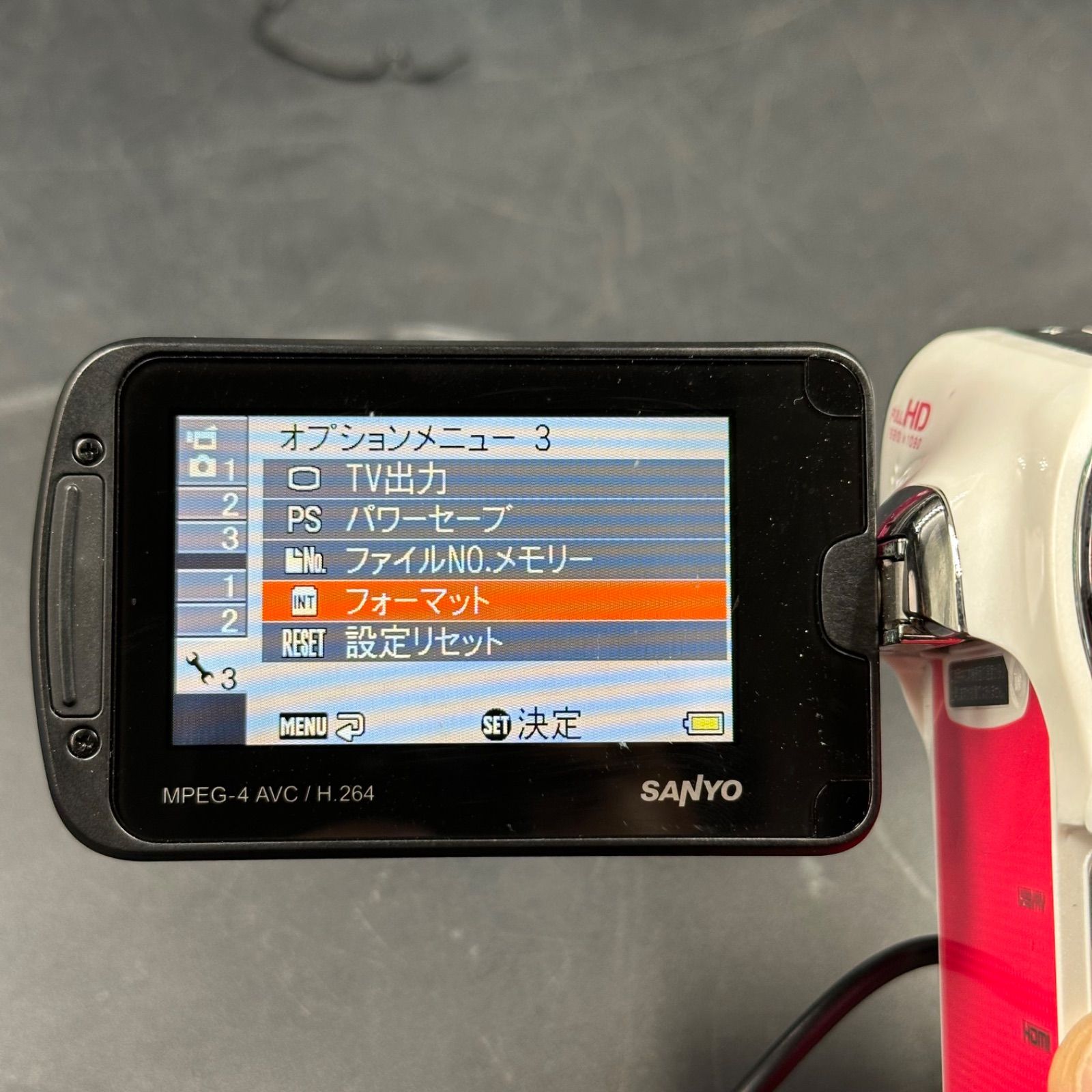 SANYO Xacti DMX-CA100 ピンク ザクティ ビデオカメラ - メルカリ