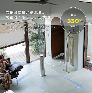 未開封新品、メーカー保証付 送料無料 シロカ SFT151HD 大風量タワー