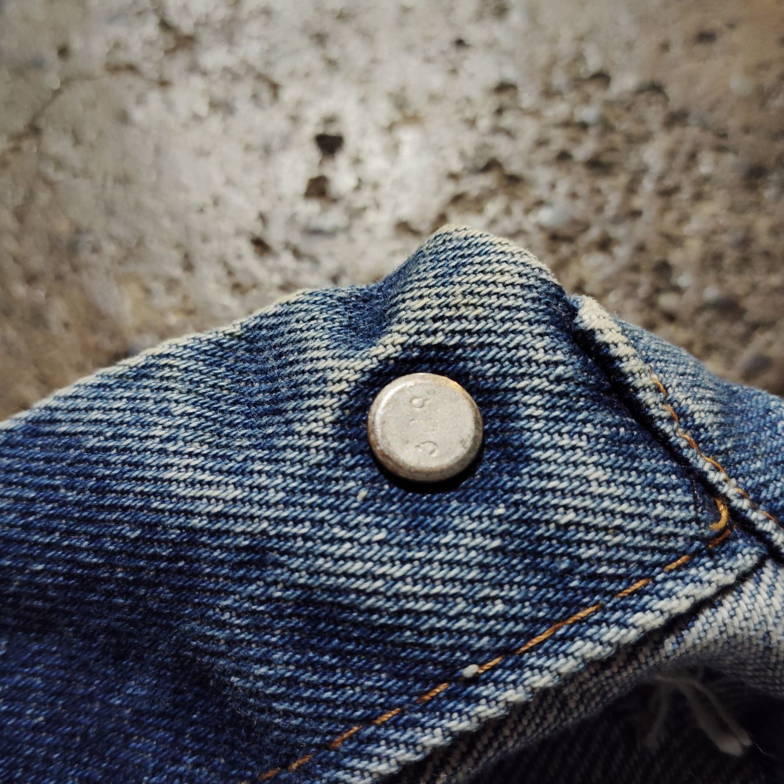 LEVI'S Lamis Khamis ハードダメージ加工 デニムジャケット リーバイス