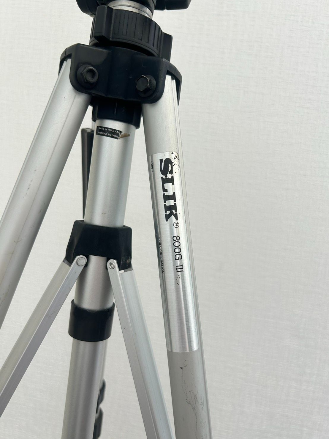 R【中古品】SLIK スリック 800G Ⅲアルミ三脚 3way 雲台 軽量 - メルカリ