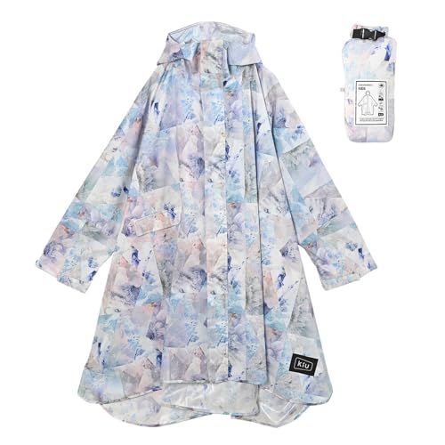 KiU キウ スタンダードレインポンチョ 2ND STANDARD RAIN PONCHO 2ND 防水 撥水 はっ水 耐水 豪雨対応 雨対策 大雨 台風 梅雨 防災 レインコート スリーブポンチョ 雨具 雨ガッパ 雨合羽 袖付き 収納袋 ポ 20a0ac9b