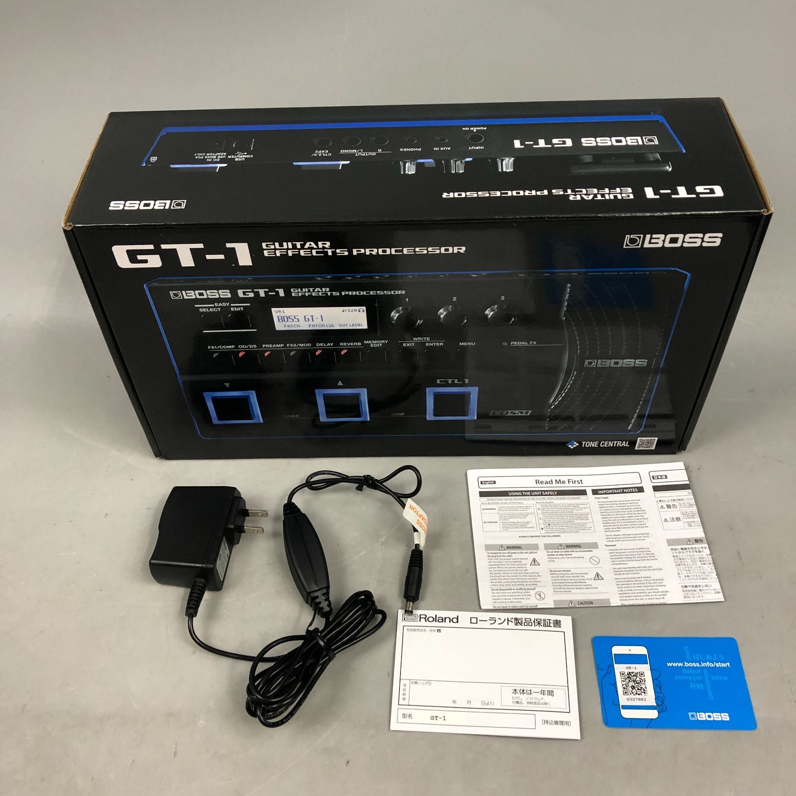 BOSS GT-1 Guitar Effects Processor AA71H345900 f146 - メルカリ