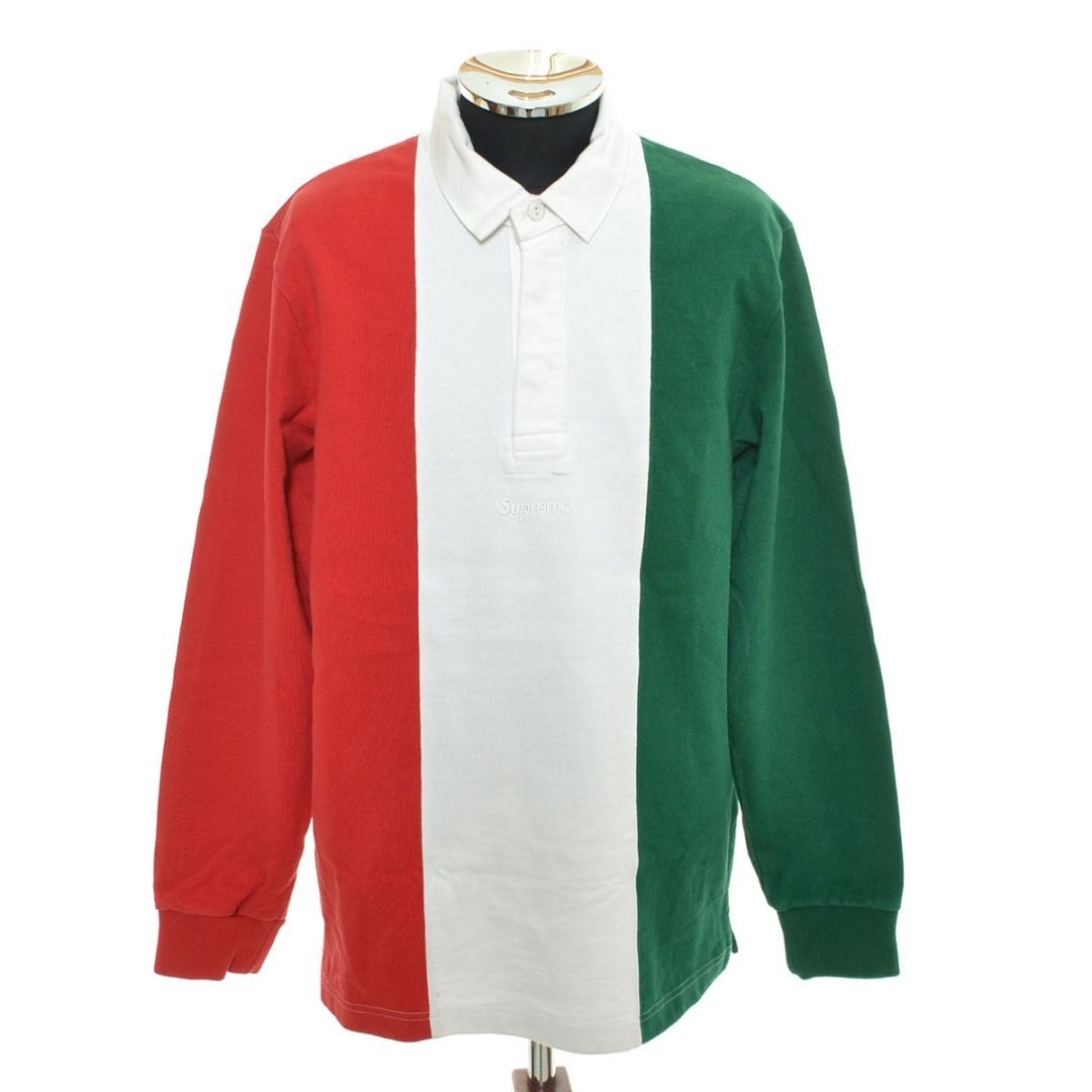 557691 Supreme シュプリーム ○ラガーシャツ ポロシャツ 16AW Split