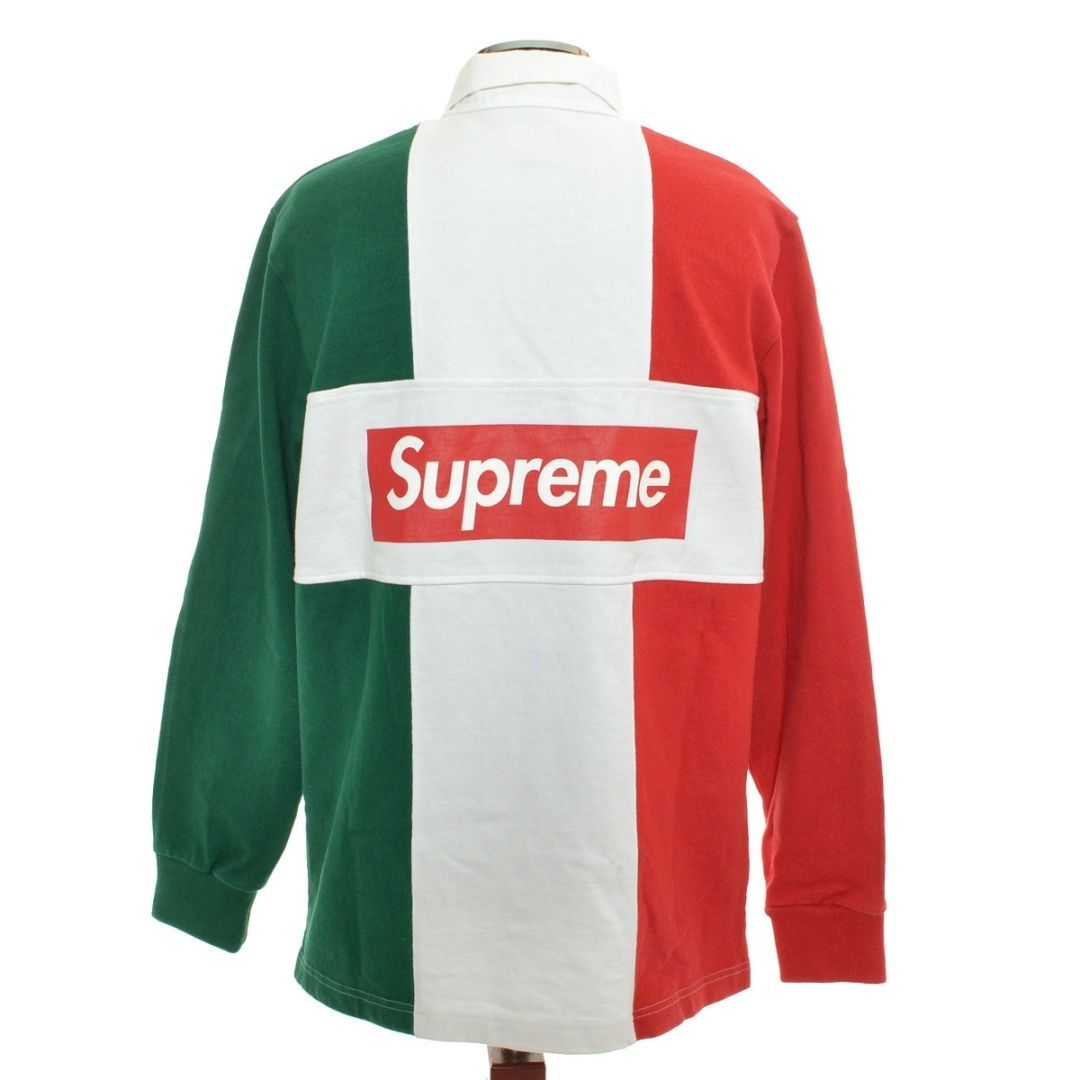 557691 Supreme シュプリーム ○ラガーシャツ ポロシャツ 16AW Split