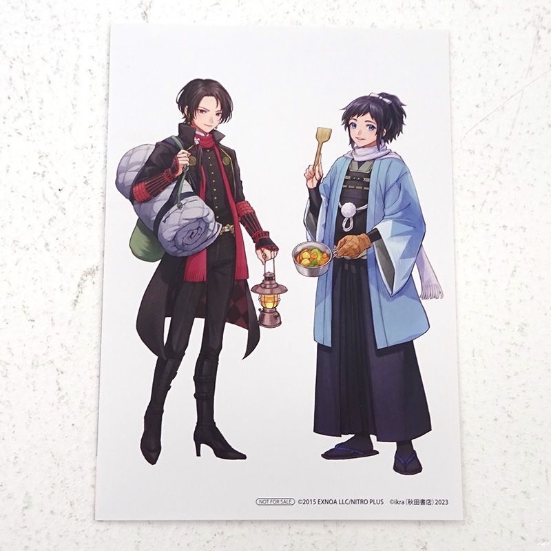 刀剣乱舞 大和守安定 加州清光 アクリルスタンド セット 三重店】刀剣野営 アクリルスタンド アニメイトリーフレット付