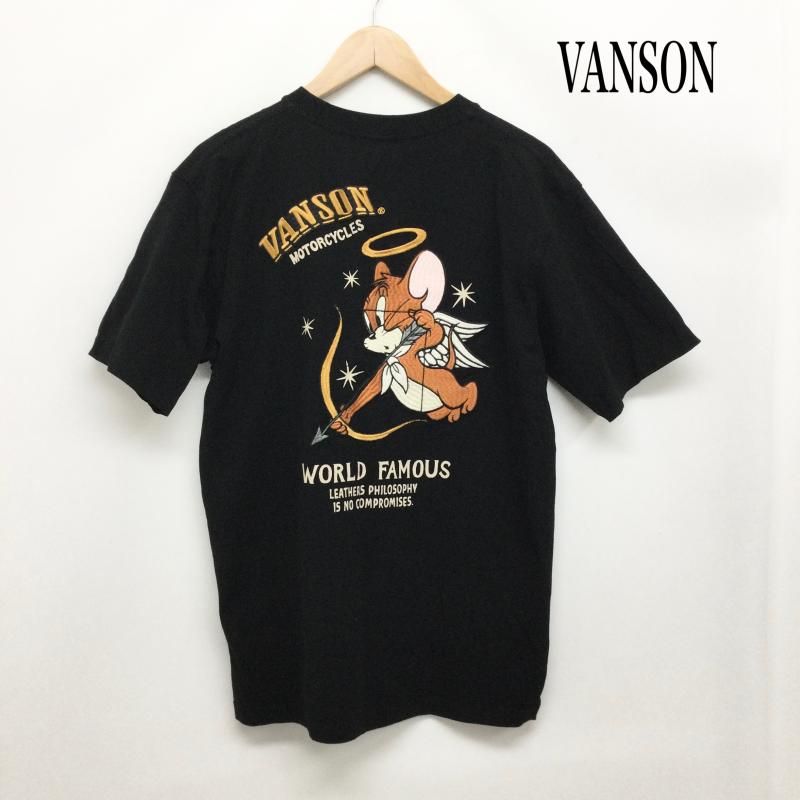ヴァンソン VANSON バンソン TOM & JERRY トムとジェリー コラボ 刺繍