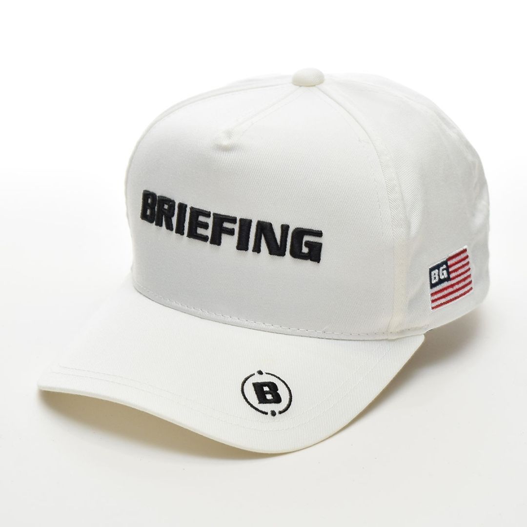 594671 未使用品 BRIEFING ブリーフィング ○キャップ 帽子 MS FRONT