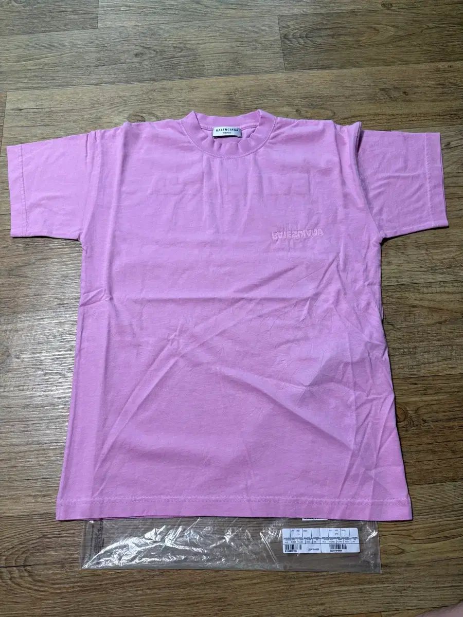 百貨店購入 新品 バレンシアガ 半袖 Tシャツ ピンク xs