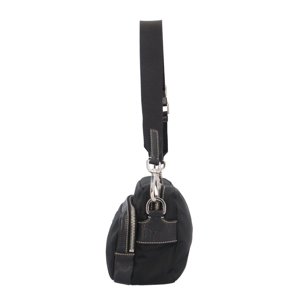 プラダ ショルダーバッグ ナイロン ブラック ユニセックス PRADA 中古