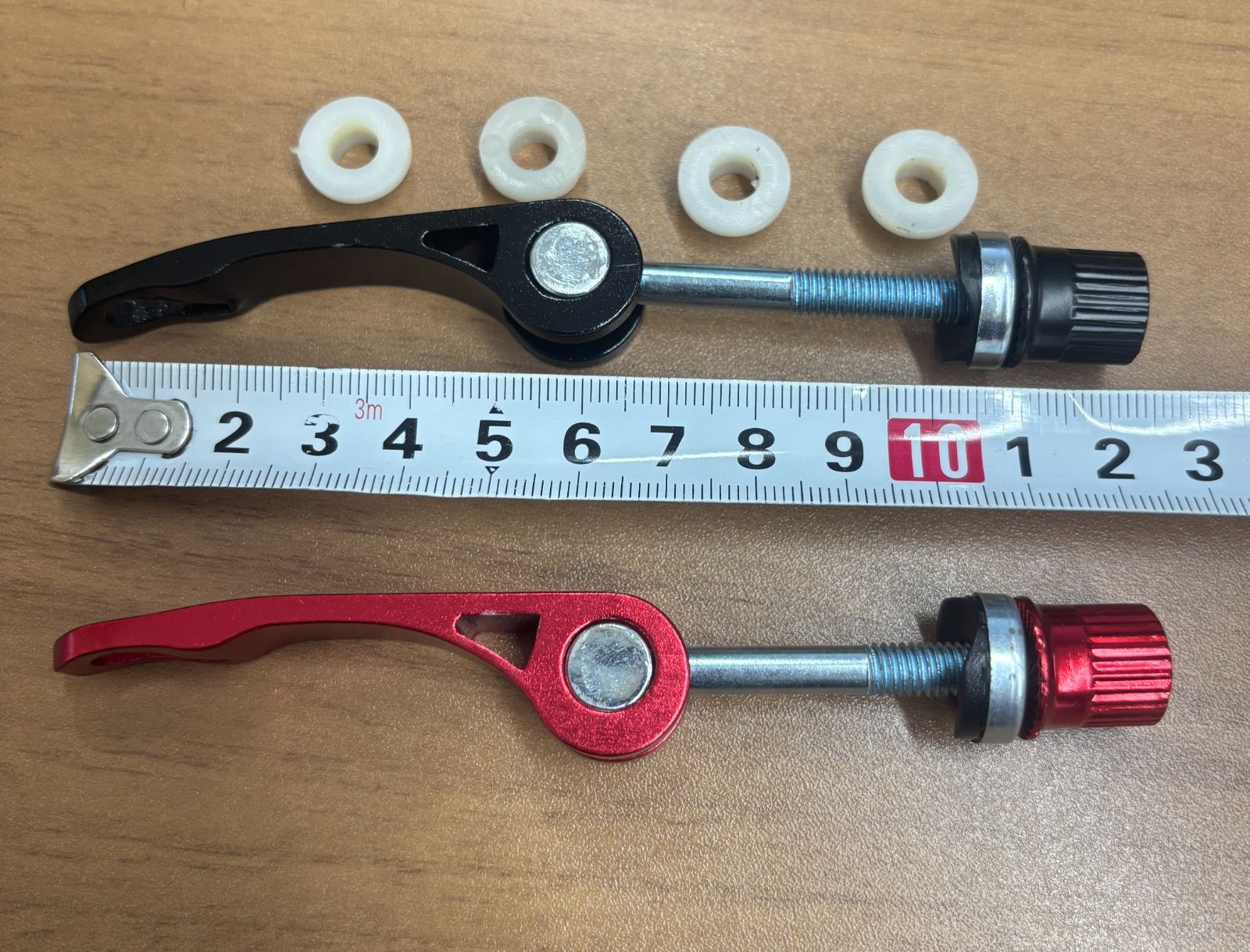 クイックリリースレバー 【2個セット / 6mm】 自転車 シートポスト