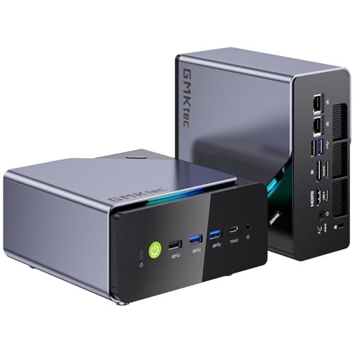 GMKtec K12 ゲーミングミニPC OCuLink搭載 AMD Ryzen 7 H 255(8745HSアップグレード版) Radeon 780M グラフィックス デスクトップ級性能 M.2 2280×3 拡張対応 デュアル2.5GbE LAN HDmt