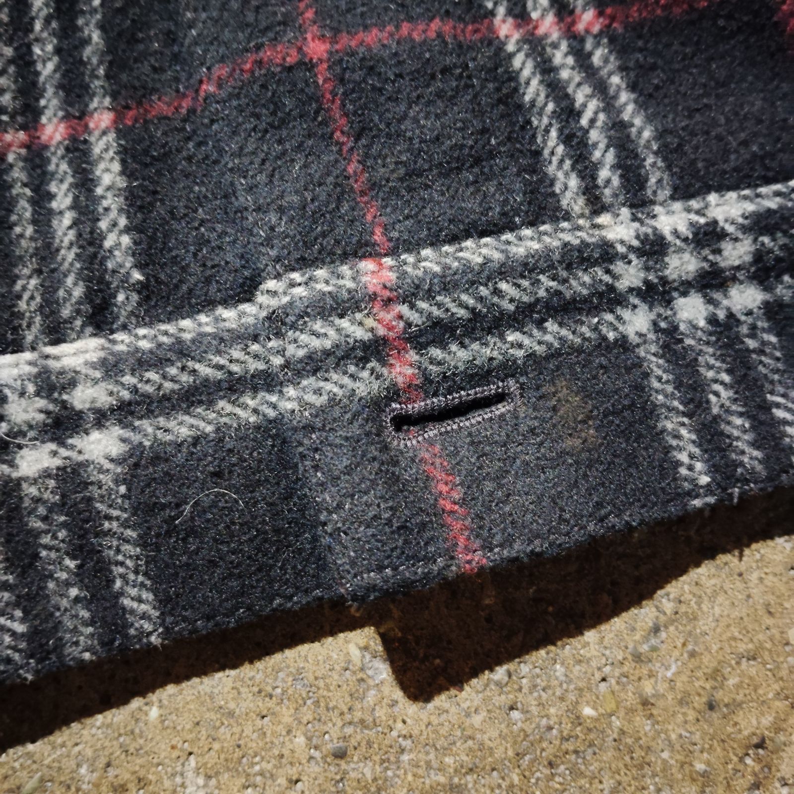 Levi's 70599 リーバイス ウール ジャケット チェック L LEVI'S 02年製 70599-91 ウールトラッカージャケット チェック