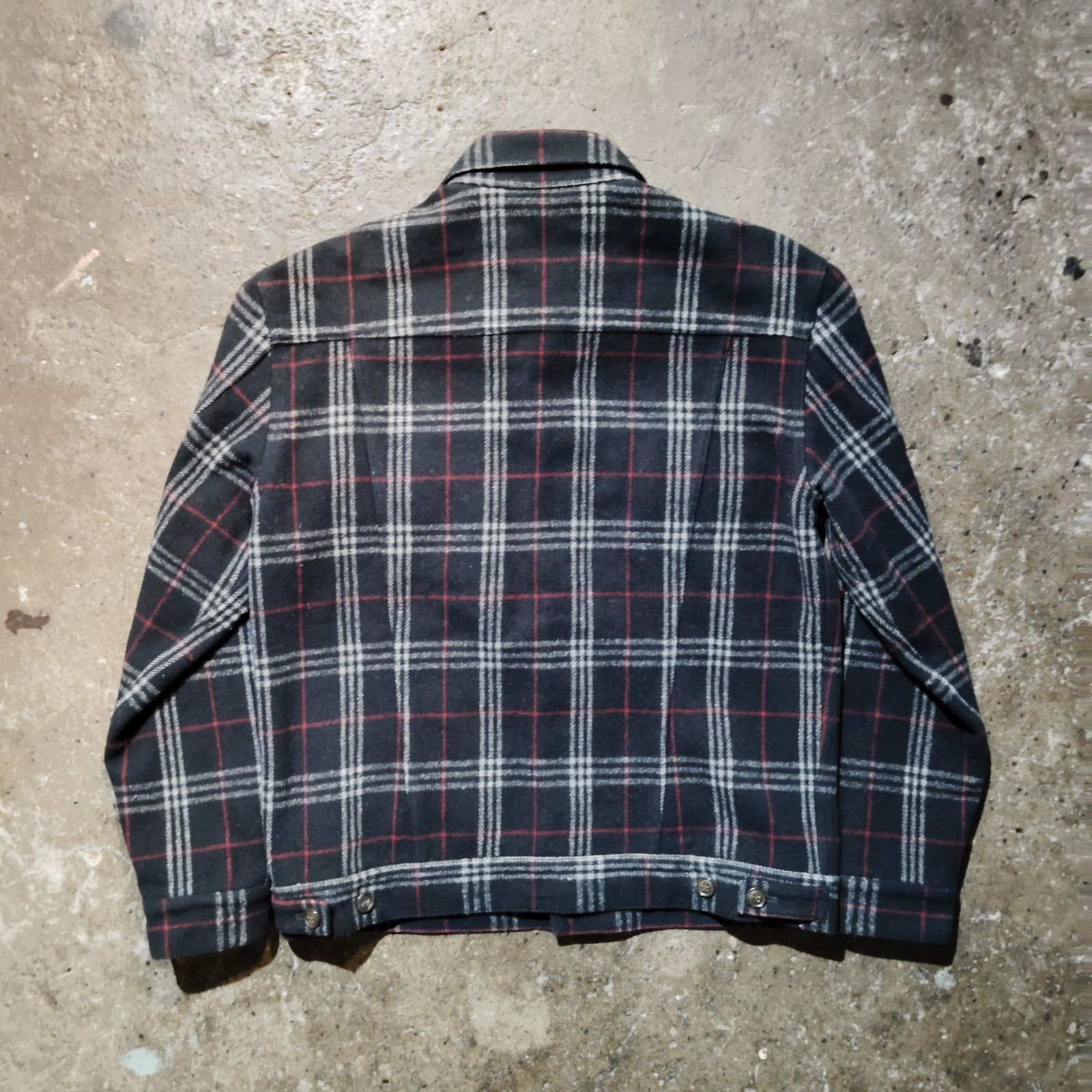 Levi's 70599 リーバイス ウール ジャケット チェック L LEVI'S 02年製 70599-91 ウールトラッカージャケット チェック