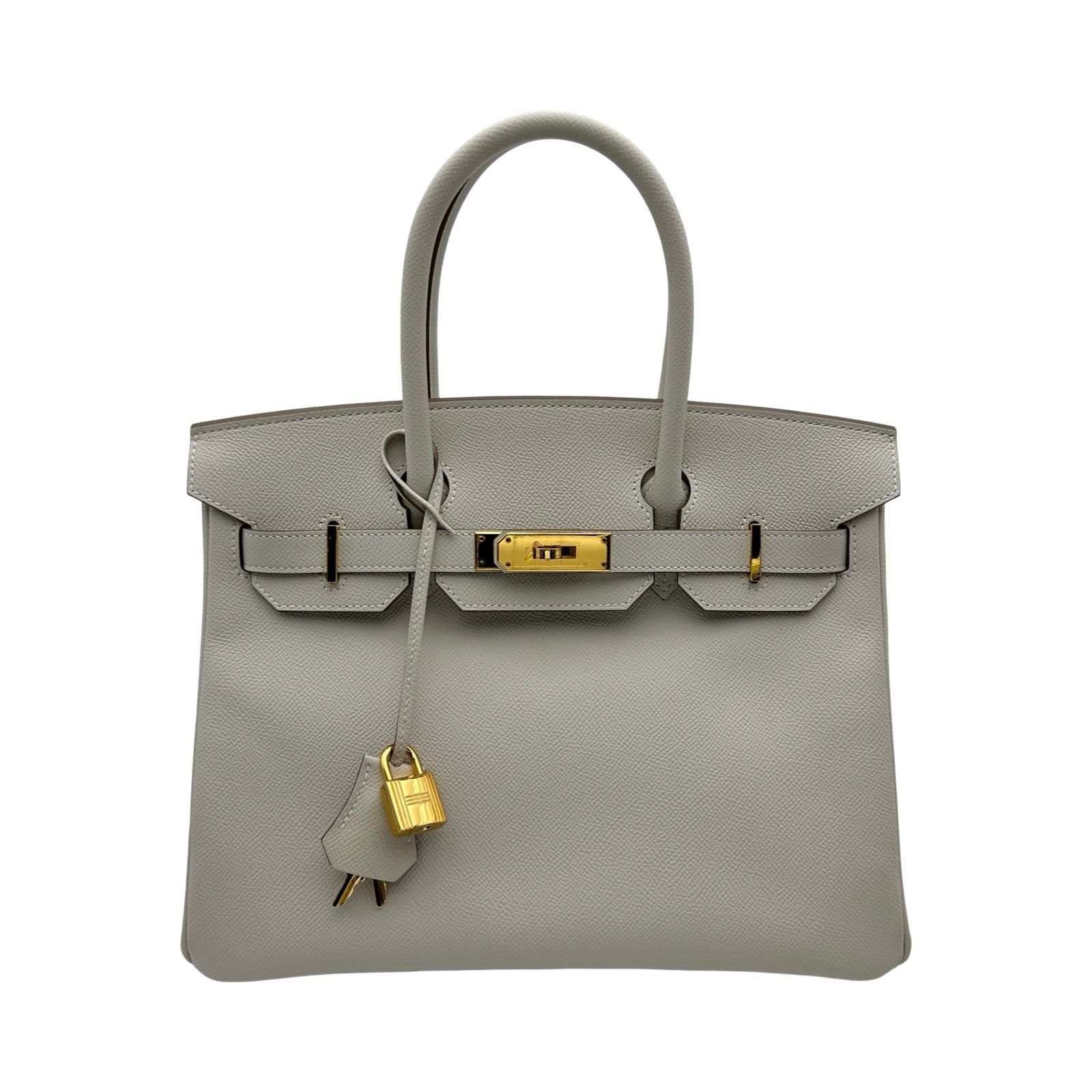 エルメス HERMES バーキン30 B刻印 グリペール/ゴールド金具 エプソン レディース ハンドバッグ