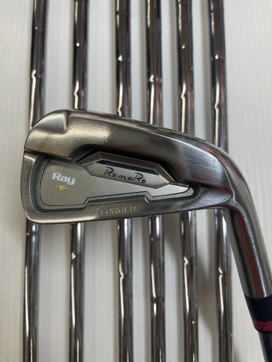 ロマロ　Ray V 2016　Ks Tour Lite　Sフレックス　アイアンセット　中古【最短即日発送】