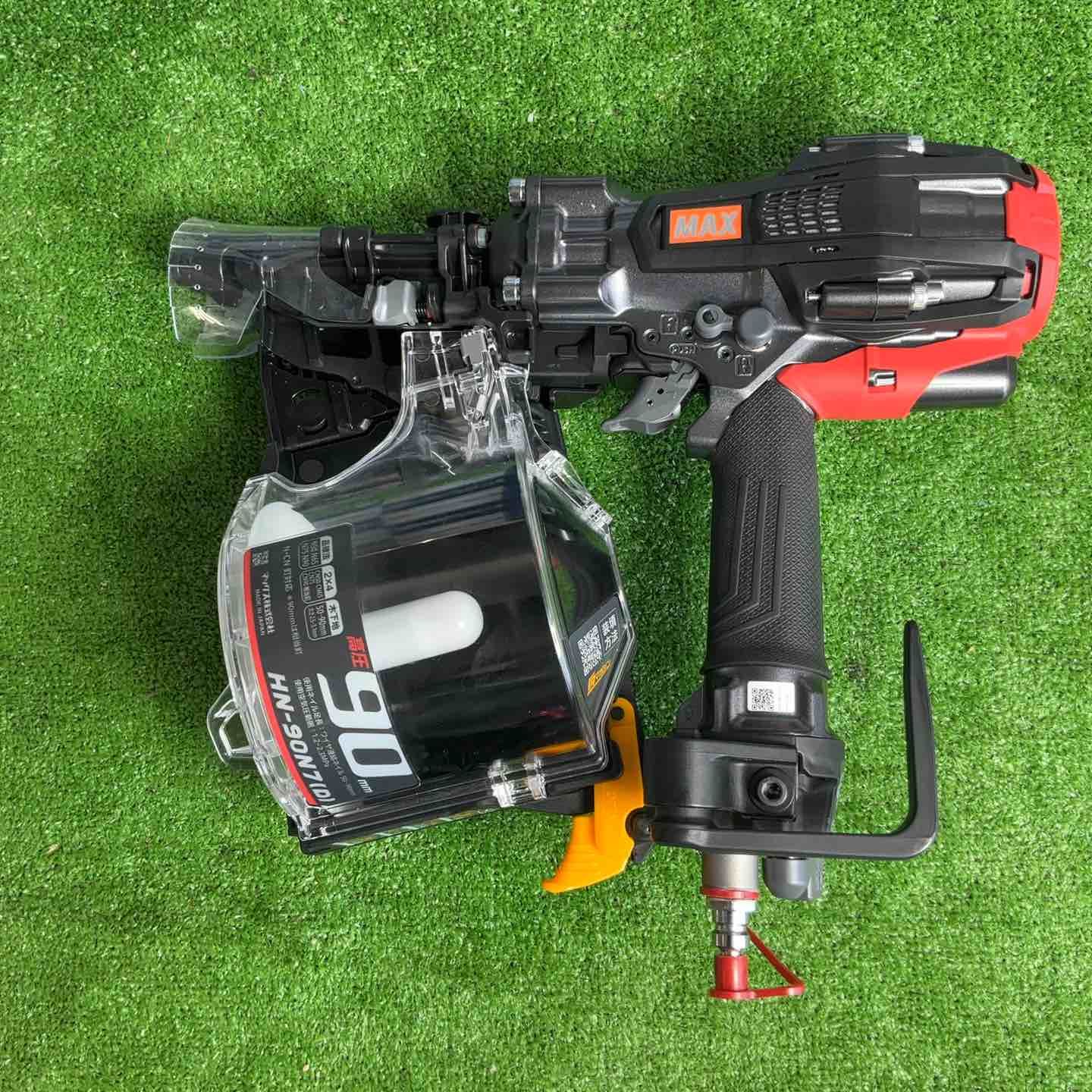 ★マックス(MAX) 高圧用釘打ち機 HN-90N7(D)-G【草加店】