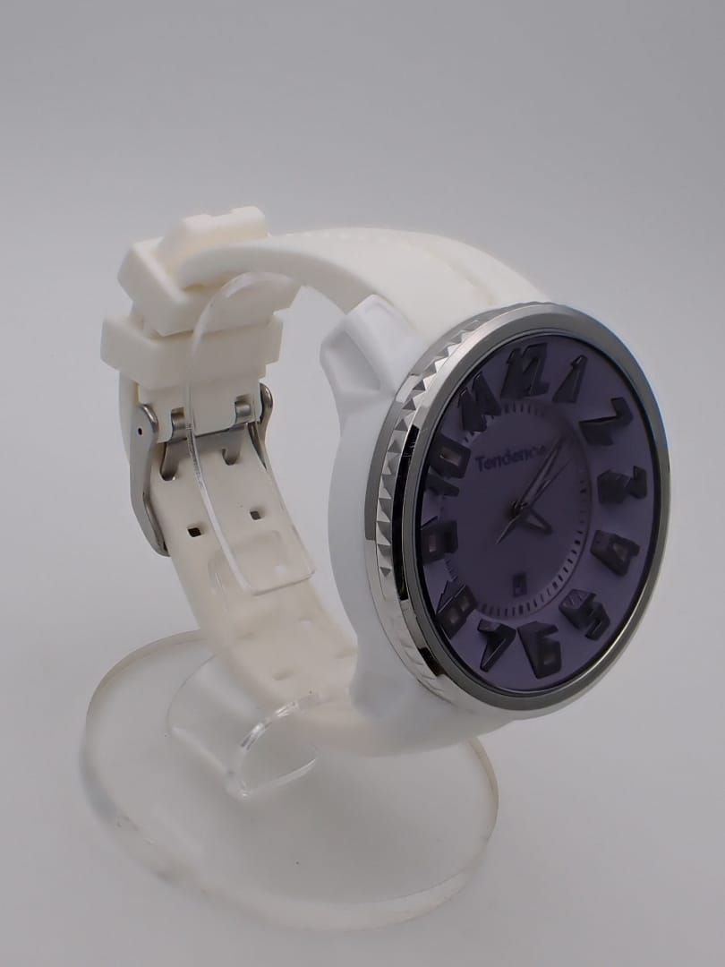 TENDENCE テンデンス ガリバー ラウンド メンズクォーツ O04T パープル