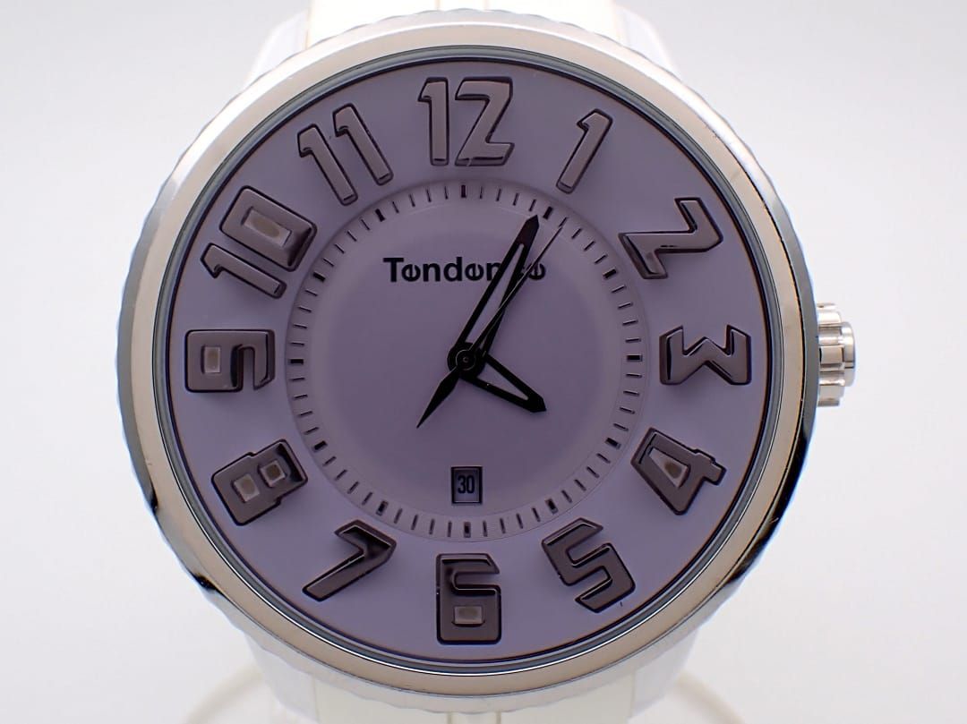 TENDENCE テンデンス ガリバー ラウンド メンズクォーツ O04T パープル