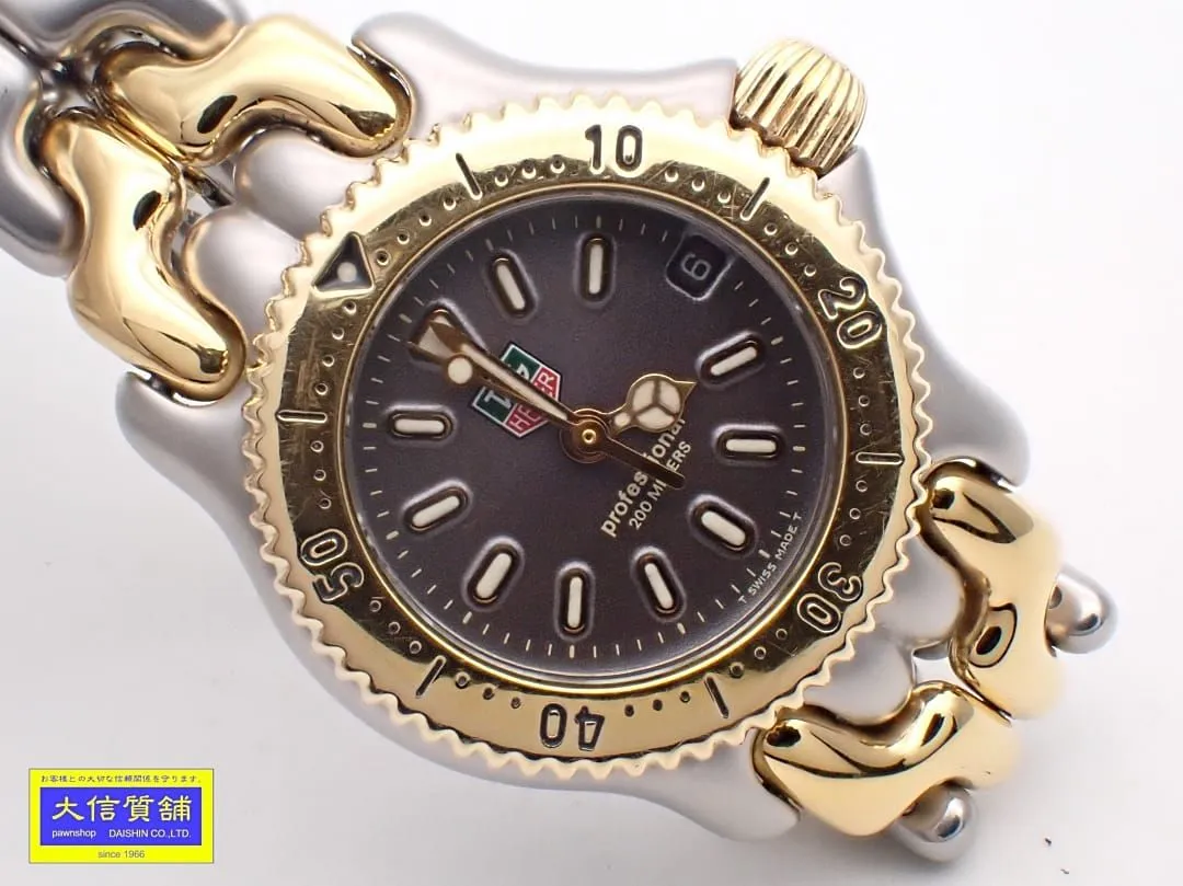 TAG HEUER タグ ホイヤー SEL コンビ レディースクォーツ S95.208 SS+