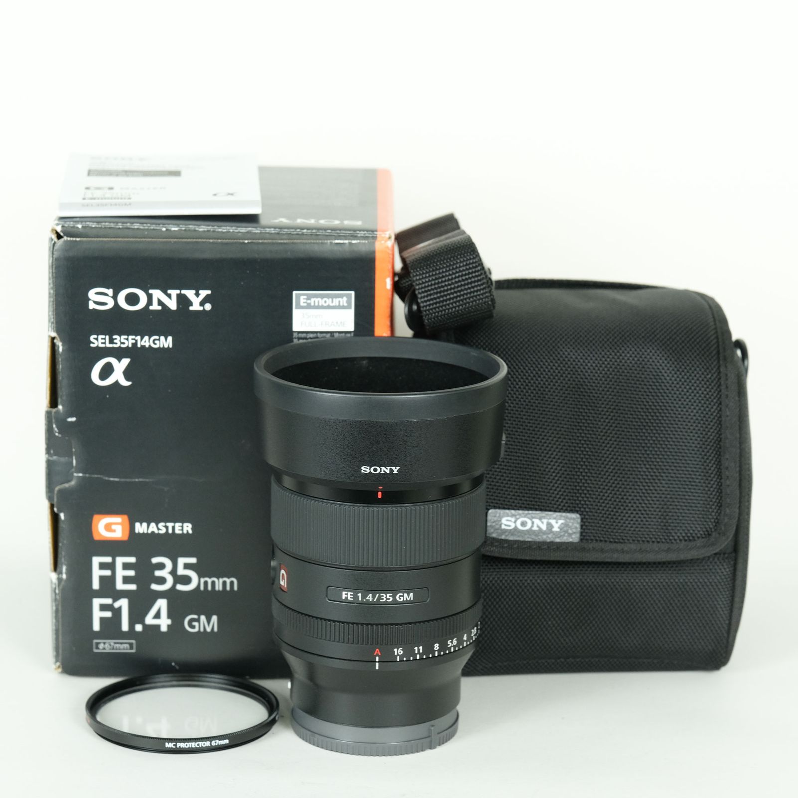 [美品 | 純正フィルター付] SONY FE 35mm F1.4 GM SEL35F14GM | SONY Eマウント