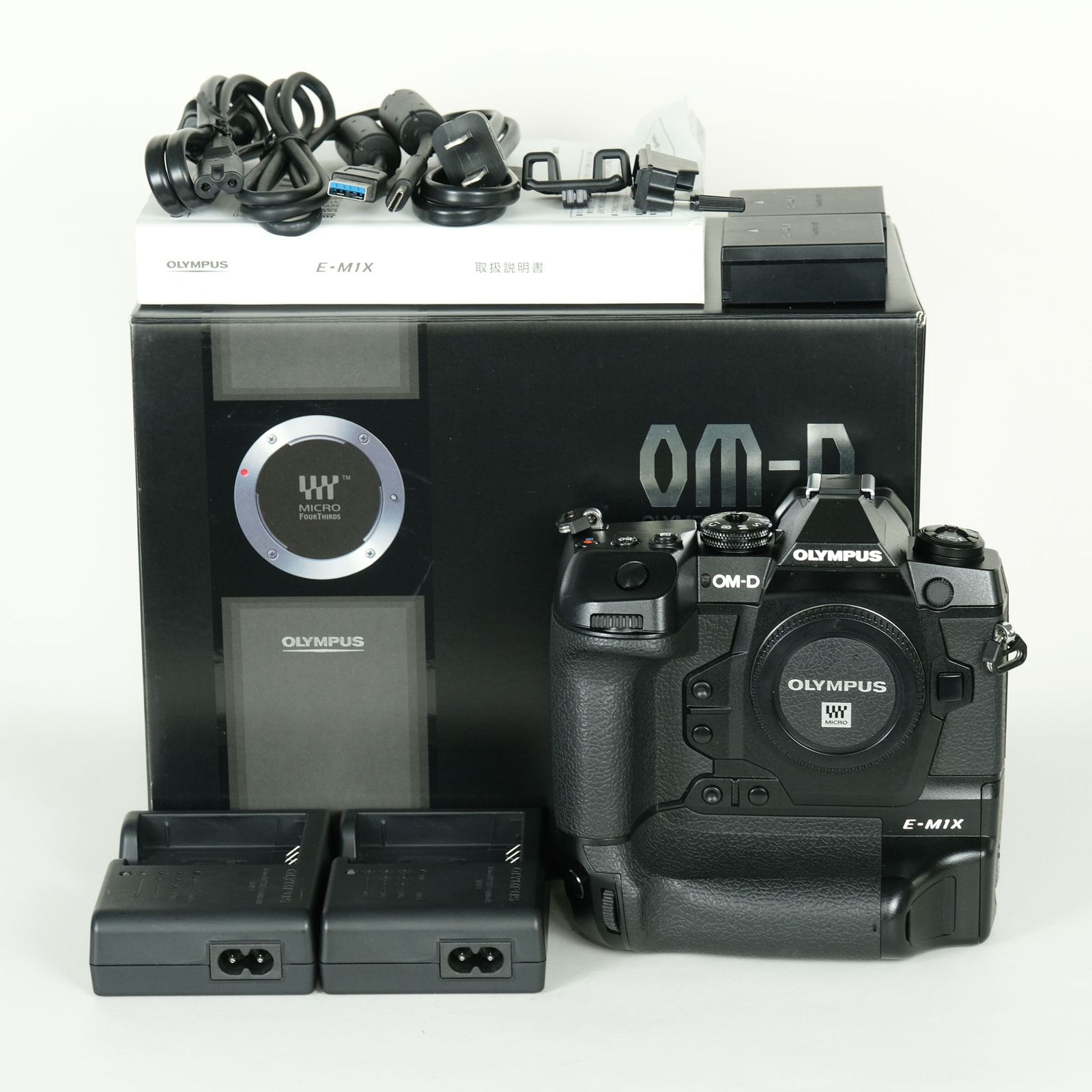 [美品 | シャッター数99,500回｜チャージャー2個付] OLYMPUS OM-D E-M1X | マイクロフォーサーズマウント