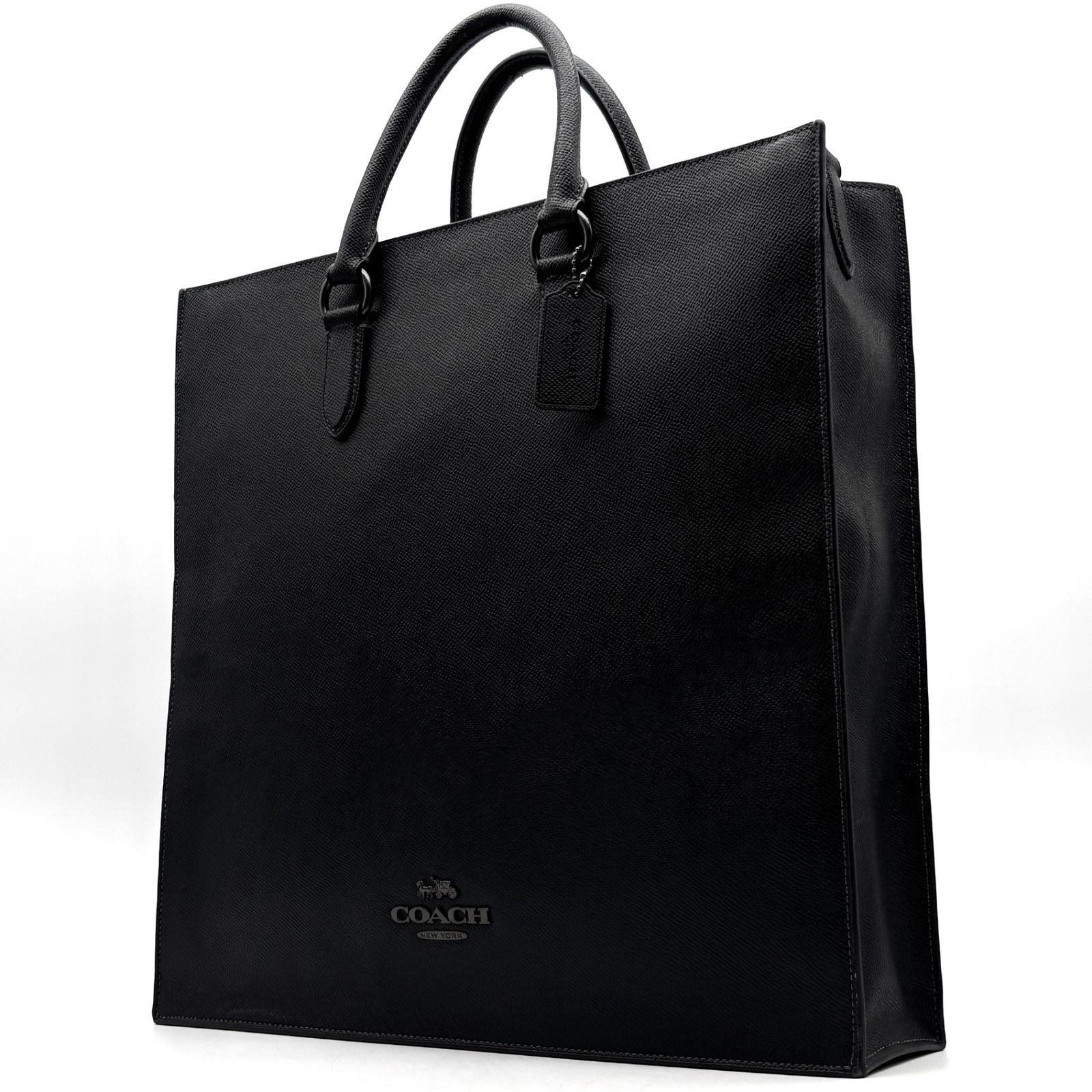 美品 コーチ COACH ディラン トートバッグ ビジネスバッグ ブリーフケース レザー ブラック 黒 A4 PC 肩掛け 夏休み 帰省 お盆 敬老の日 シルバーウィーク 秋 ギフト プレゼント ご褒美