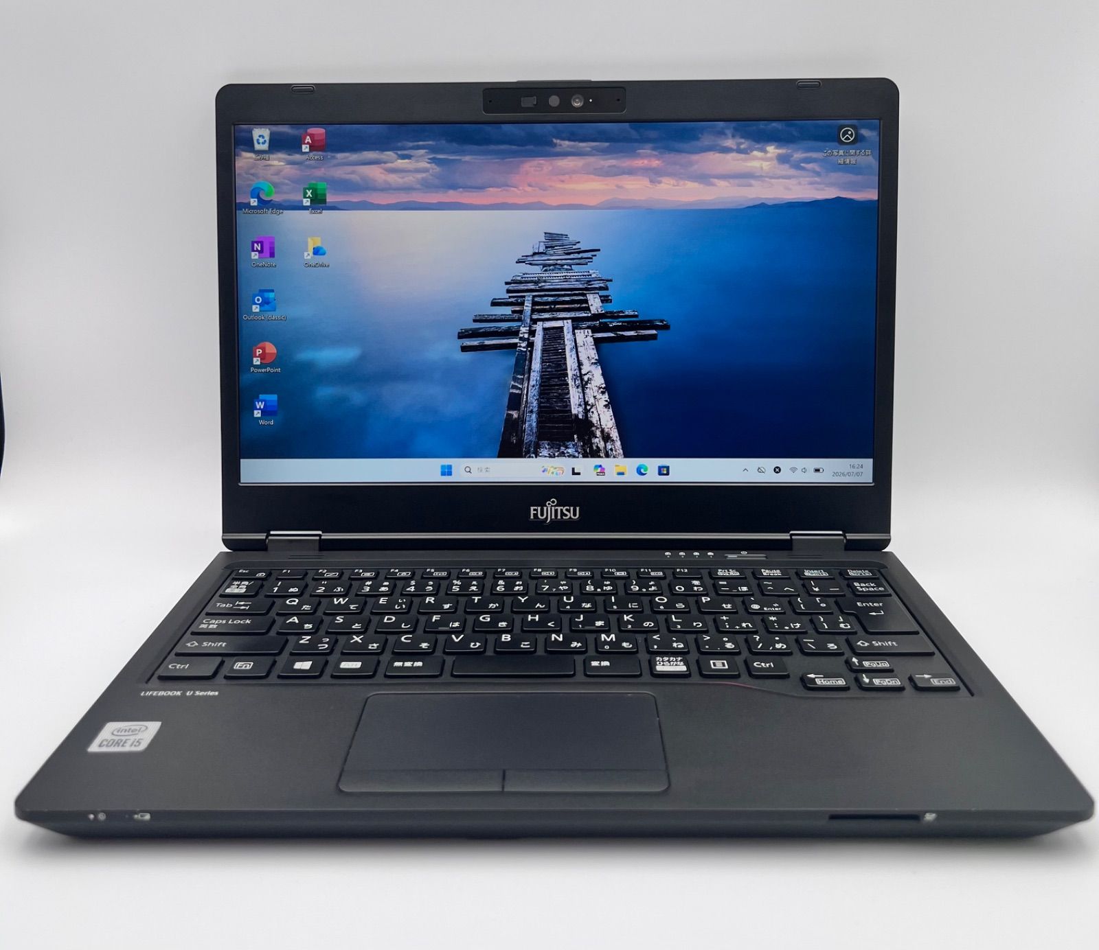 B395// Fujitsu U7310/D i5 10世代 8GB / 256GB / Windows11 Pro / Office 2024付き