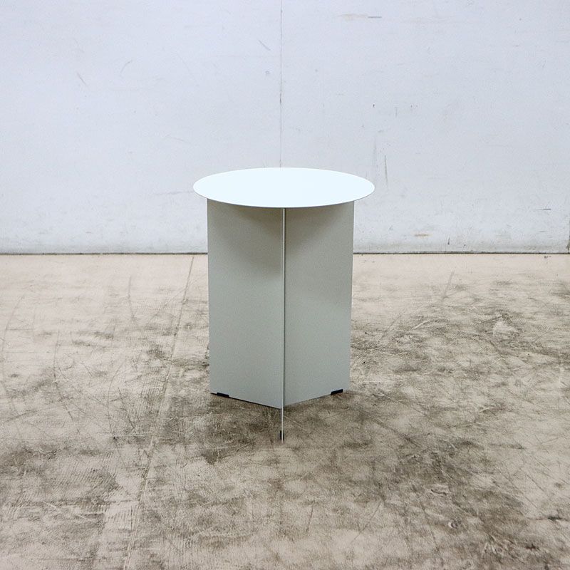 美品 HAY ヘイ SLIT TABLE HIGH スリット テーブル ハイ Φ35xH47cm