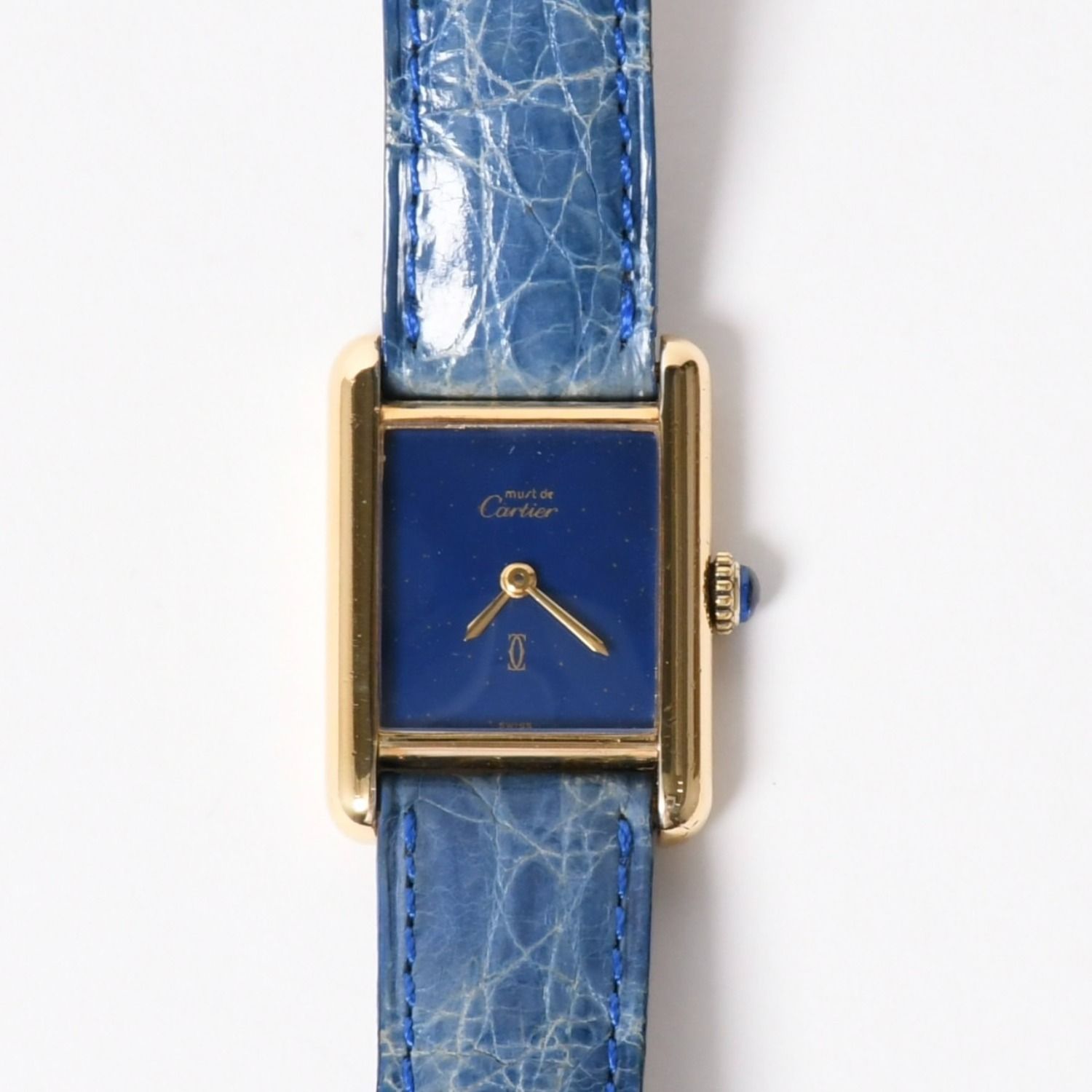 CARTIER カルティエ マストタンク SMサイズ ヴェルメイユ 腕時計 手