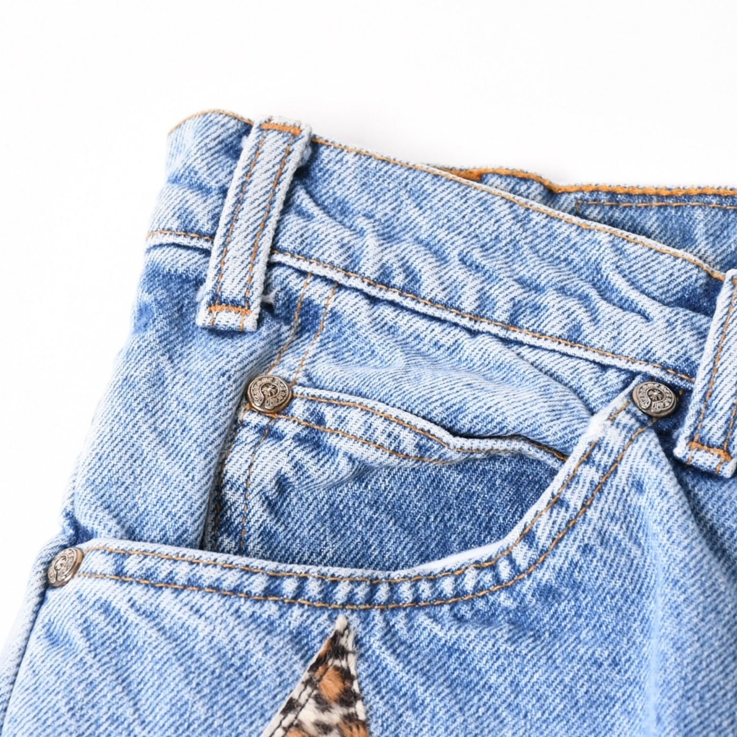 極美品 CHROME HEARTS クロムハーツ Levi's リーバイス 505 デニム