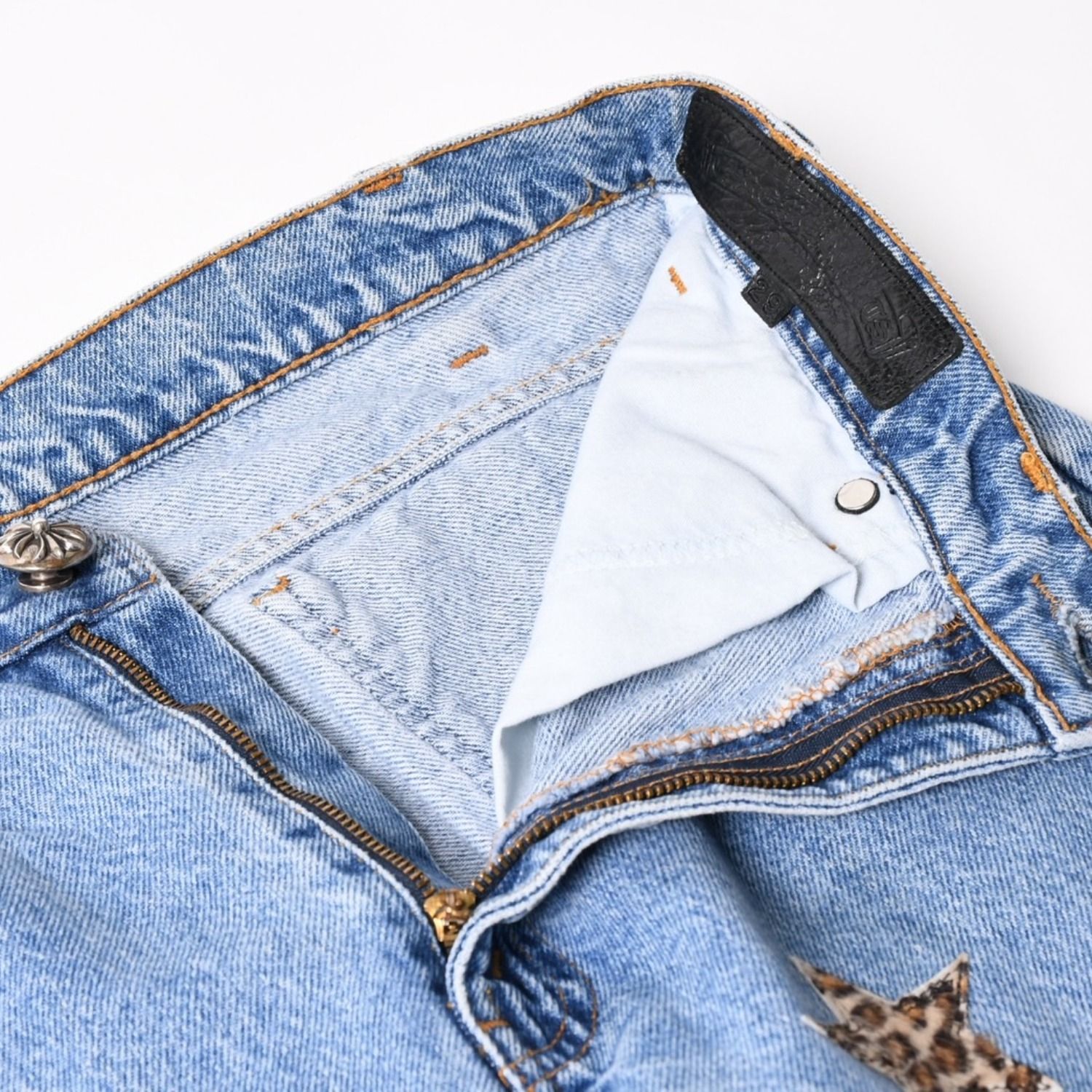 極美品 CHROME HEARTS クロムハーツ Levi's リーバイス 505 デニム