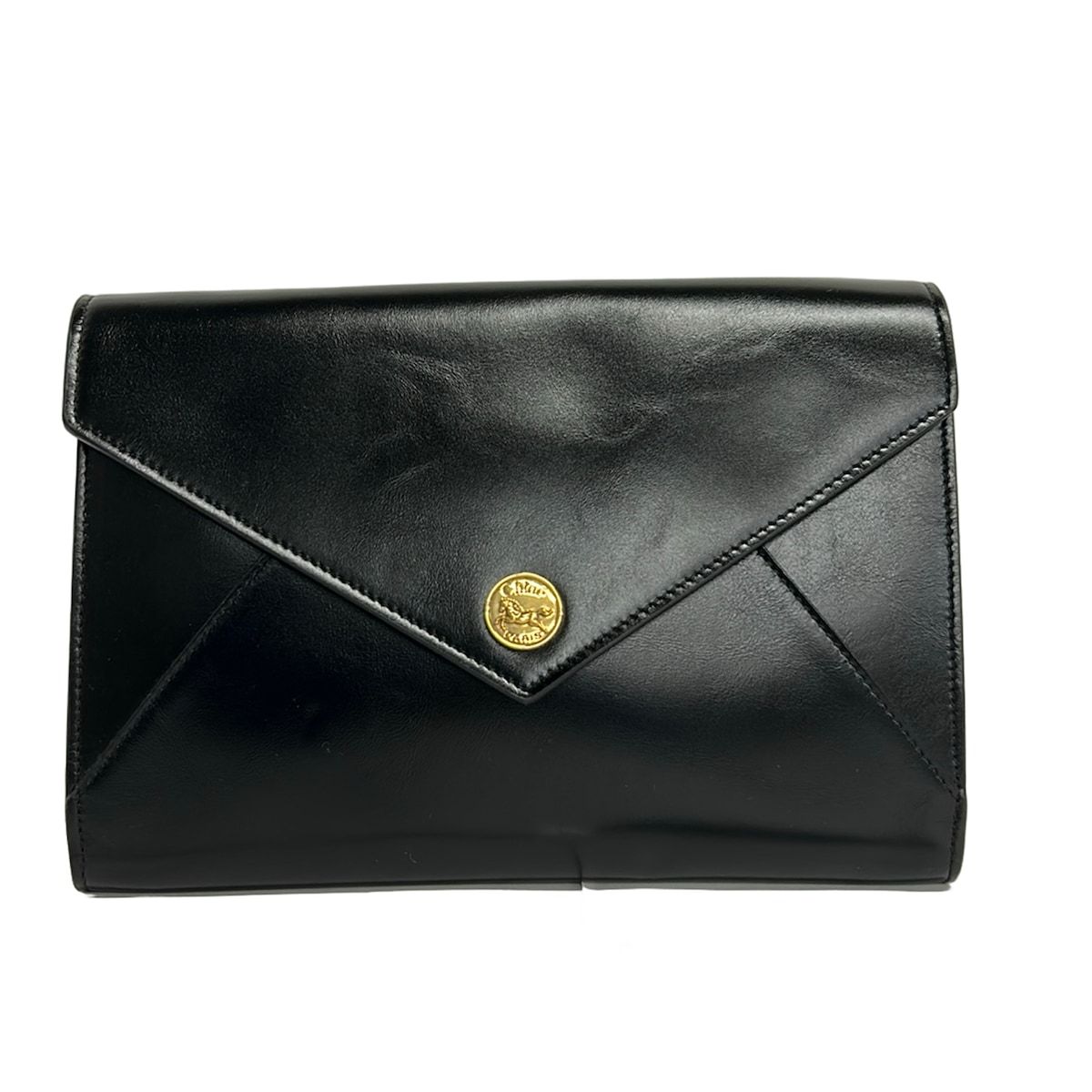 Chloe(クロエ) クラッチバッグ エンベロープ CHC25SP542N57001 黒 レザー