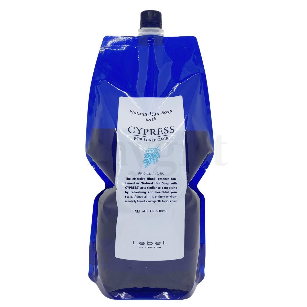 ルベル ナチュラル ヘア ソープ ウィズ CYd ウィズ サイプレス 1600ml