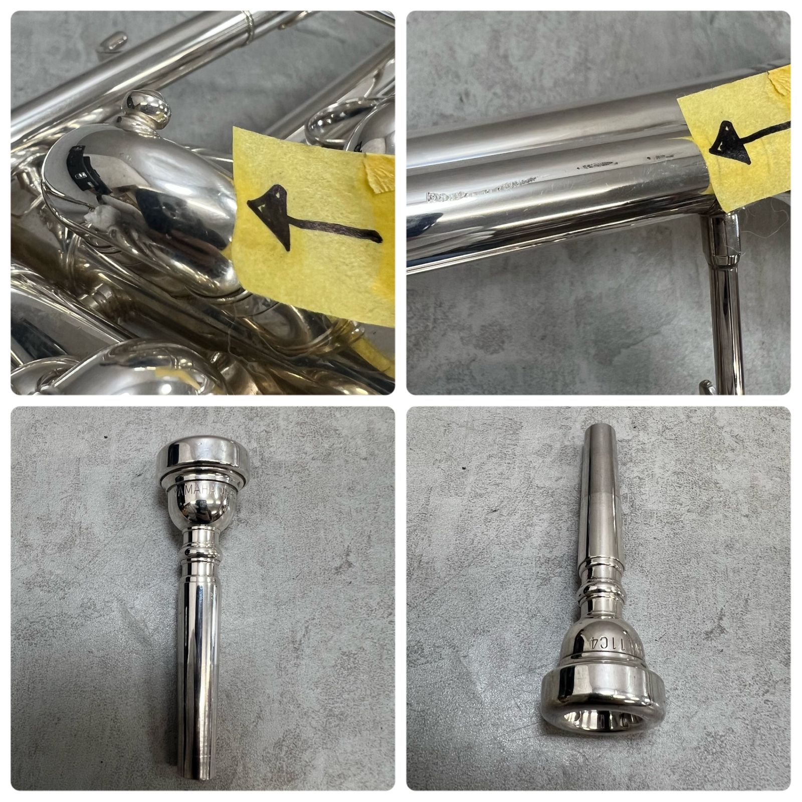 ヤマハ トランペット YTR-4335GS B♭ 銀メッキ シルバー SILVERPLATE