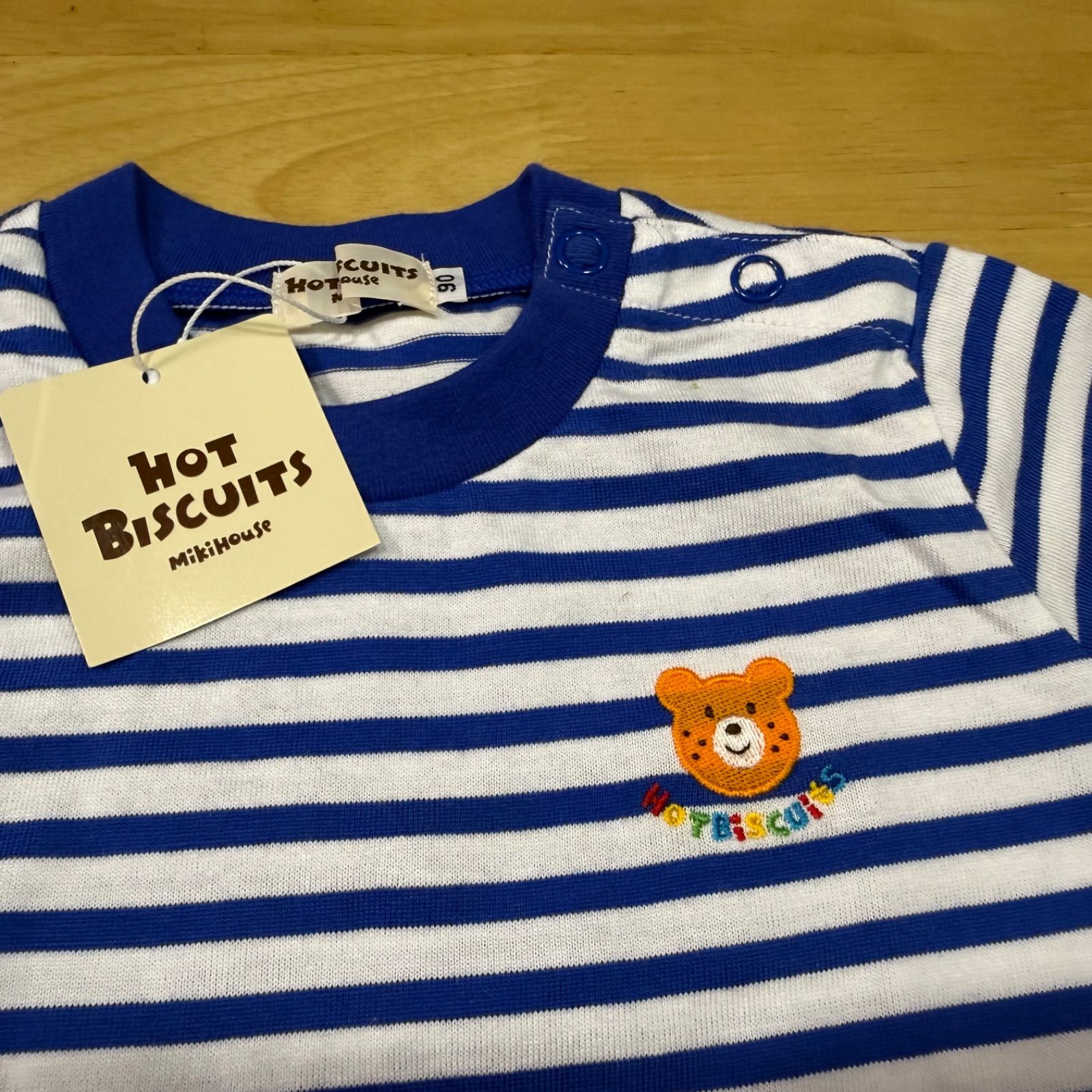 新品タグ付き◎ミキハウスホットビスケッツTシャツ◎サイズ90 - メルカリ