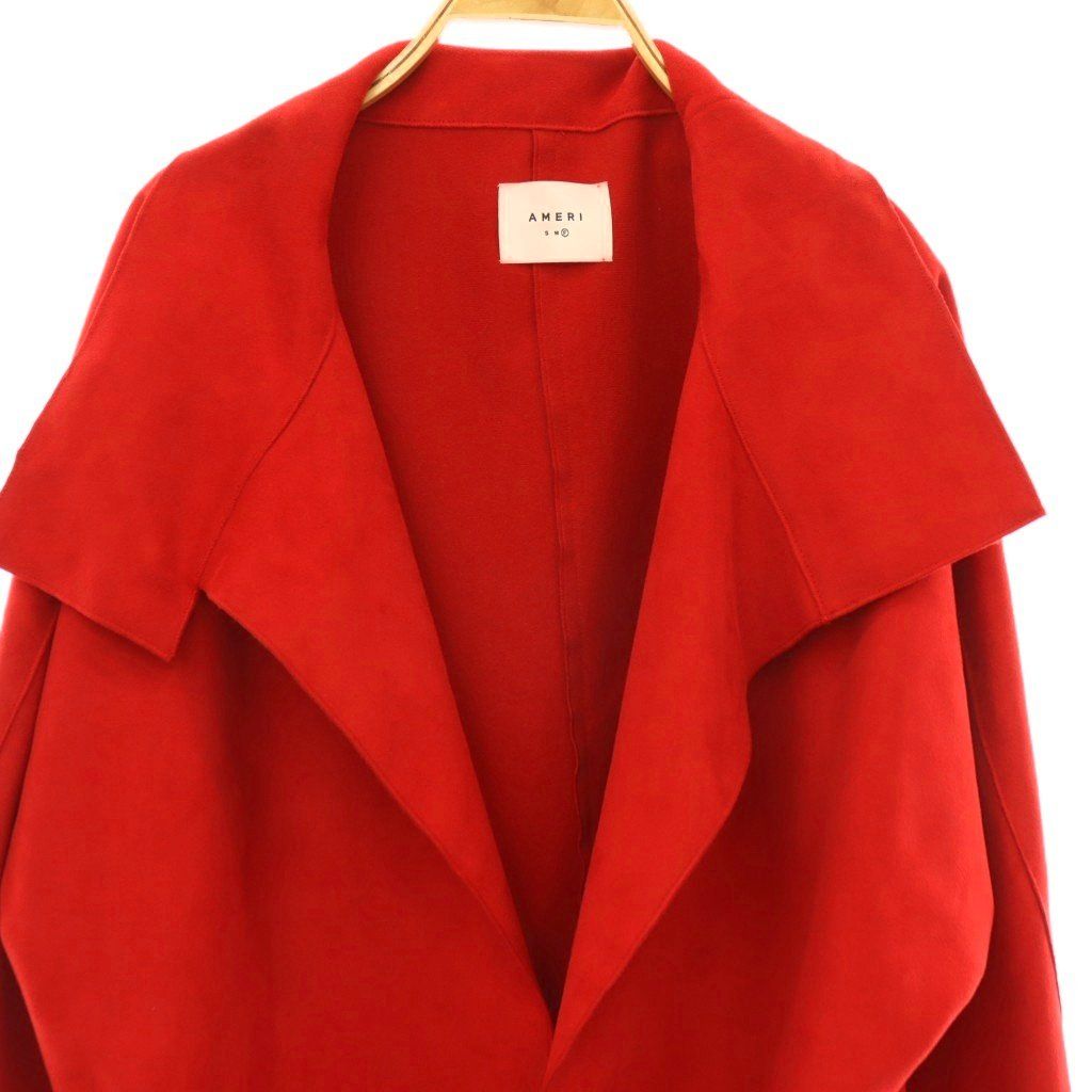 ジャケット・アウター Ameri vintage WRAP COLLAR COAT RED アメリヴィンテージ Ameri VINTAGE WRAP COLLAR COAT コート ロング