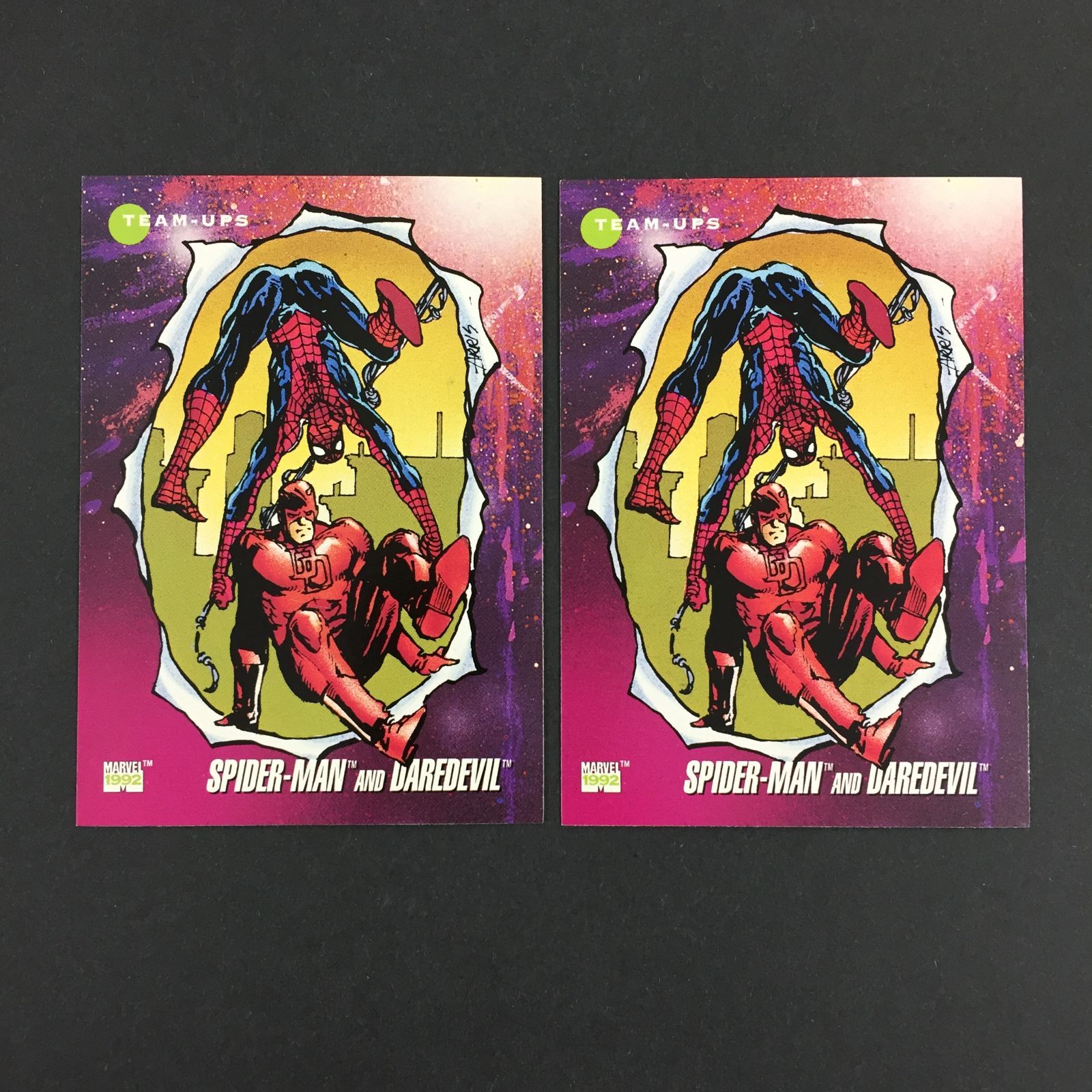 3637013 97 Spider-Man and Daredevil Impel マーベル・スーパーヒーローズシリーズ トレカ