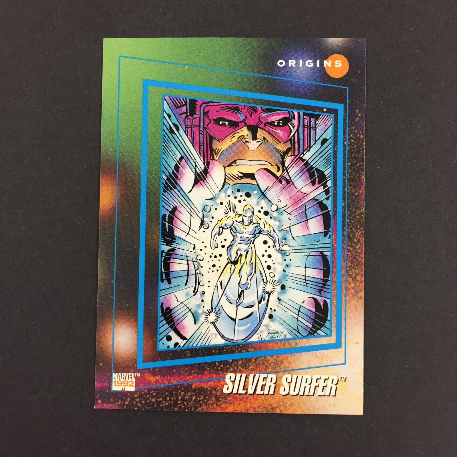 3637079 163 Silver surfer Impel マーベル・スーパーヒーローズシリーズ トレカ