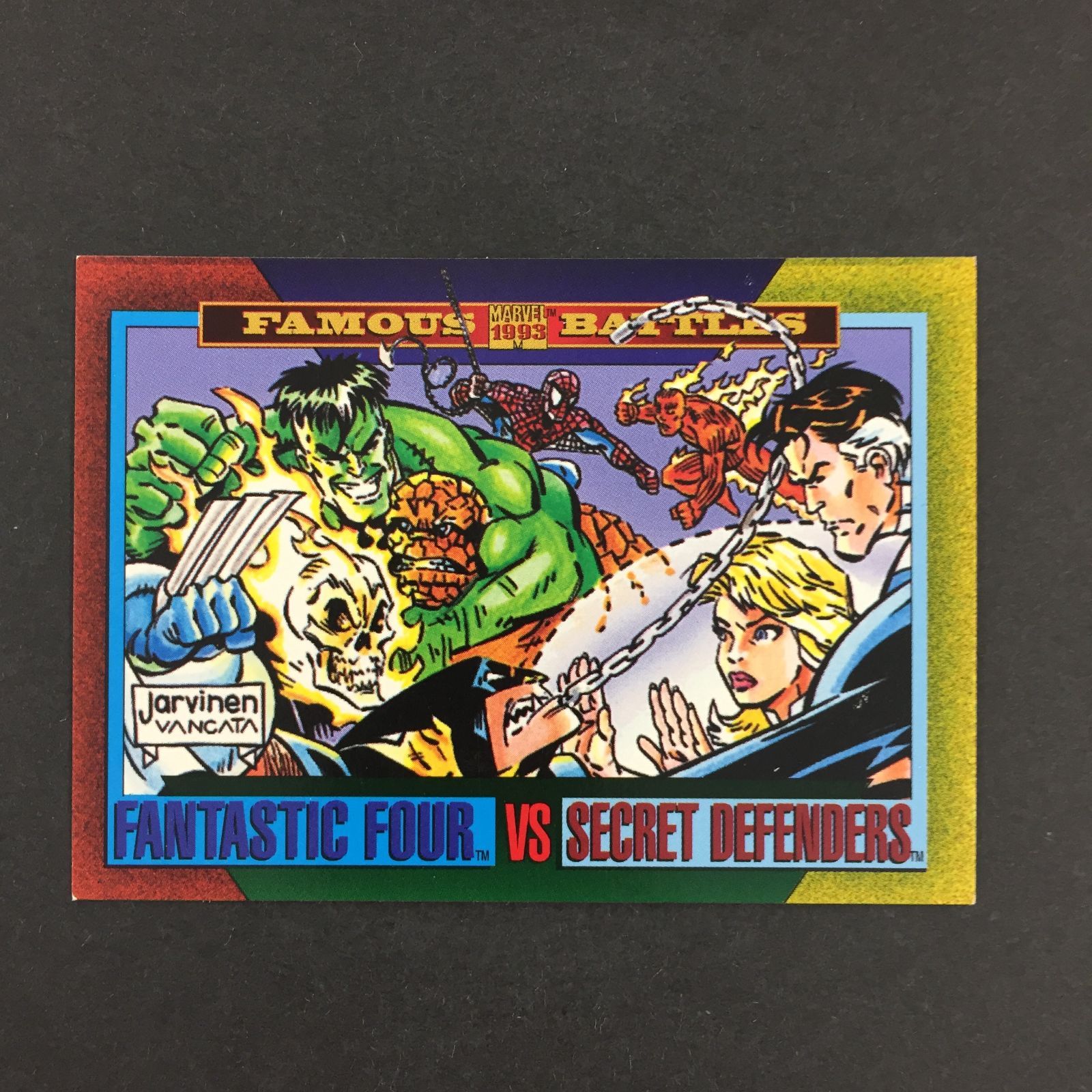 3637181 174 Fantastic four VS Secretdefenders skybox マーベル・スーパーヒーローズシリーズ トレカ