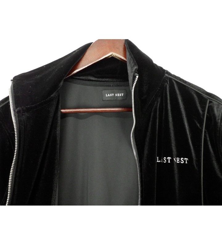 ラストネスト LAST NEST 【 Velvet Track Jacket 】 ベロア トラック
