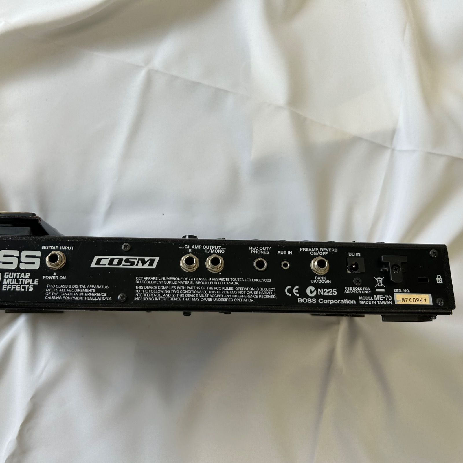 外装美品】BOSS ME‑70 ジャンク ペダルジョイント外れ・クリーニング済