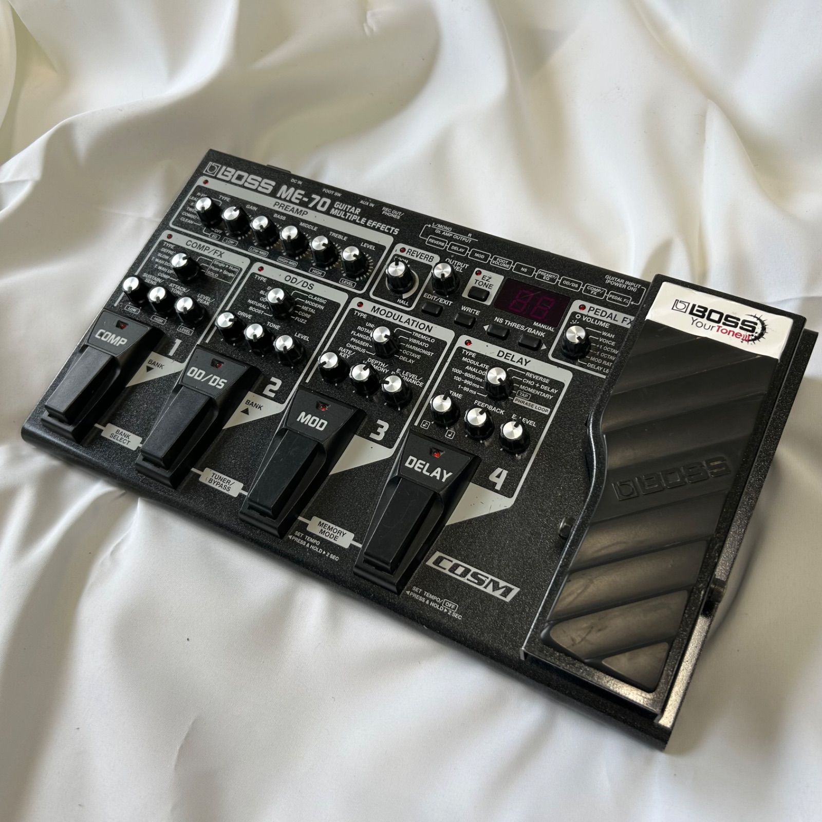 外装美品】BOSS ME‑70 ジャンク ペダルジョイント外れ・クリーニング済