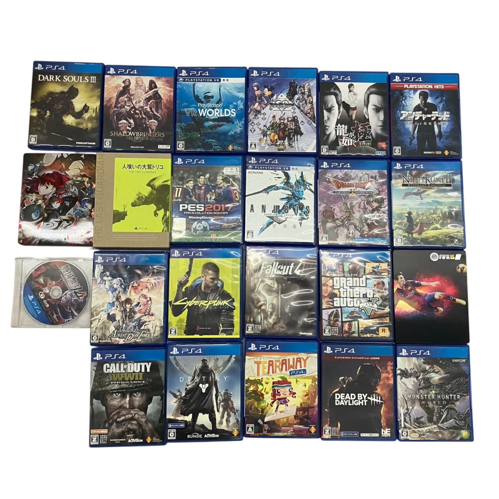 186000 動作未確認 SEGA セガ PS4 PlayStation4 ゲームソフト 23点まとめ売り