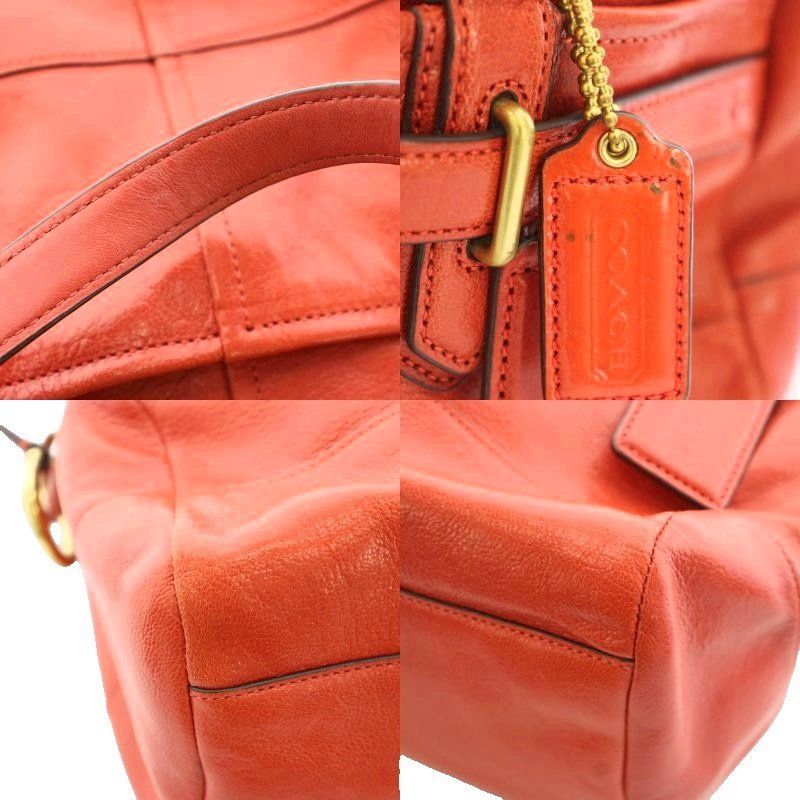 コーチ COACH チェルシーレザーリースサッチェル ハンドバッグ