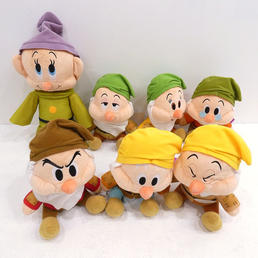 Tomy ディズニー 白雪姫と七人の小人 ぬいぐるみ 7体セット｜Yahoo