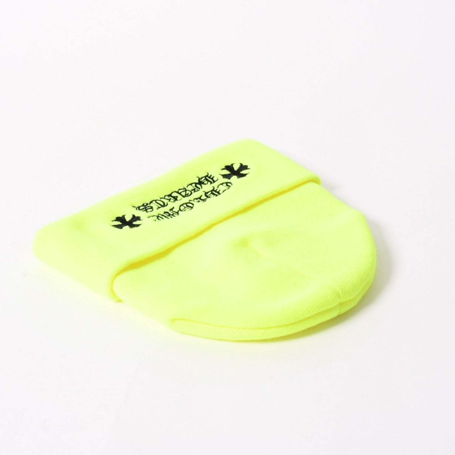 新品同様品 CHROME HEARTS クロムハーツ WATCH CAP ロゴ刺繍 ビーニー