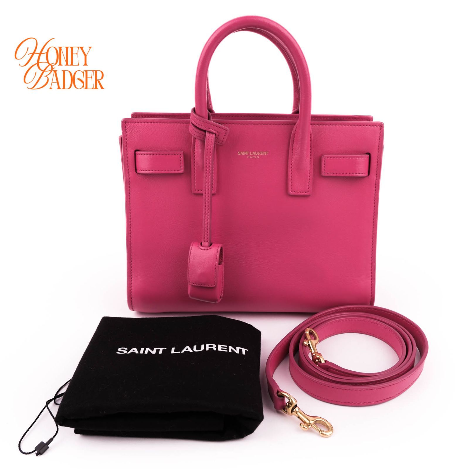 美品】サンローランパリ SAINT LAURENT PARIS サック ド ジュール ナノ